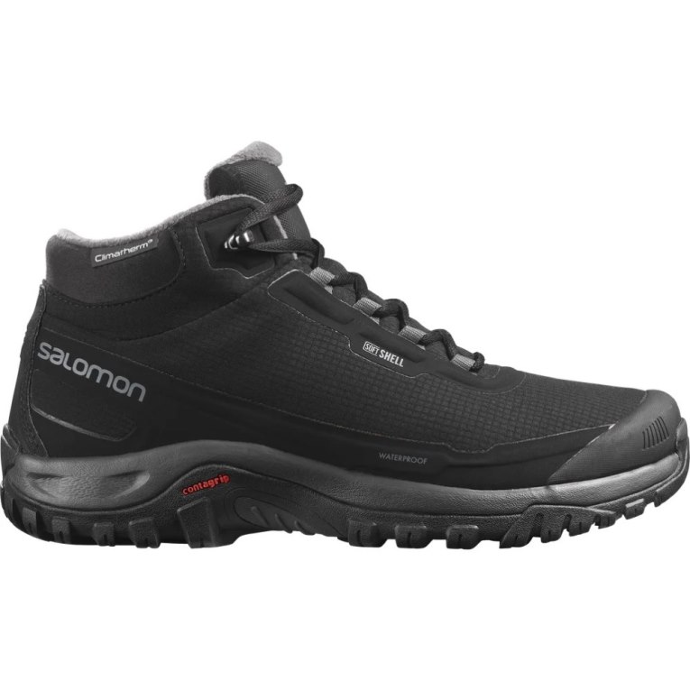 Botas de Invierno Salomon Shelter CSWP Hombre Negros | MX YJUE230